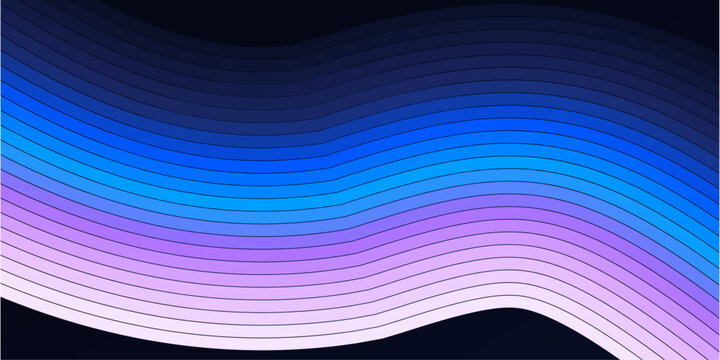 Web Gradient Vector Background, Modern Abstract Internet Technology Design, Colorful Digital Network and Website Graphic