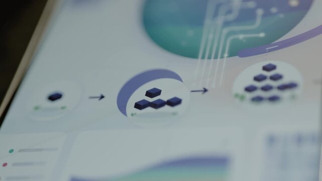 Modular blocks depict expanding computing infrastructure