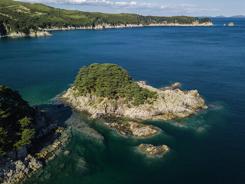 Landscape Of Cliffs And Rocks