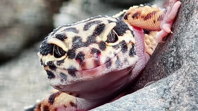 close up of a lizard