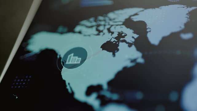Finger activates North American facility node
