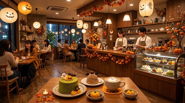 Japanese Halloween Caf&eacute; Experience