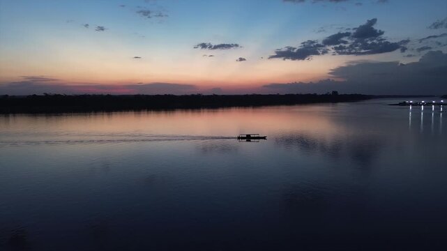 Beira rio entardecer Imperatriz Maranh&atilde;o