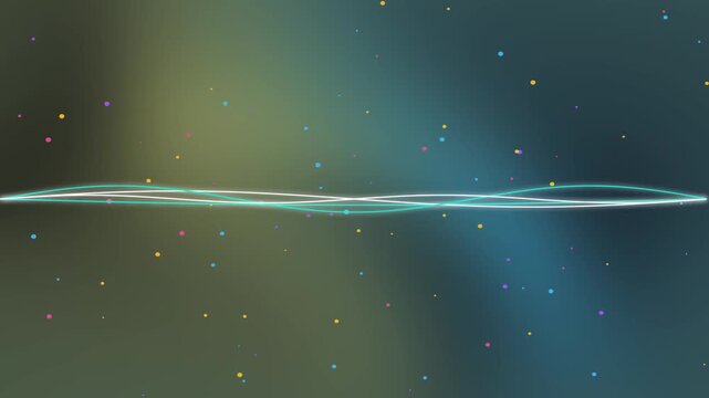 4K Lightning Particle Dynamics with Audio Visualizer Background Loop