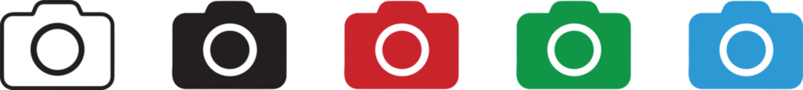 Photography Camera Vector Icon Picture Photo Symbol