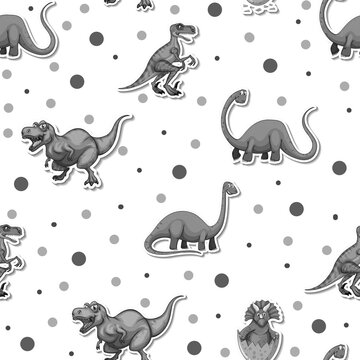 seamless animal pattern