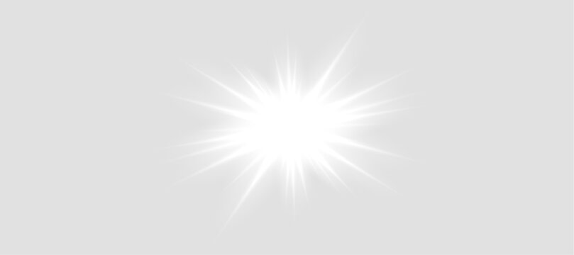 Sun golden sparkle png with radiant sunlight, glowing rays and bright illumination effect, transparent overlay for summer backgrounds, festive designs and elegant visual compositions