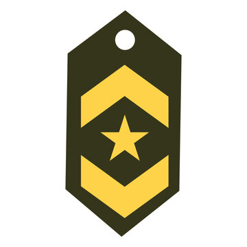 Lieutenant military rank icon