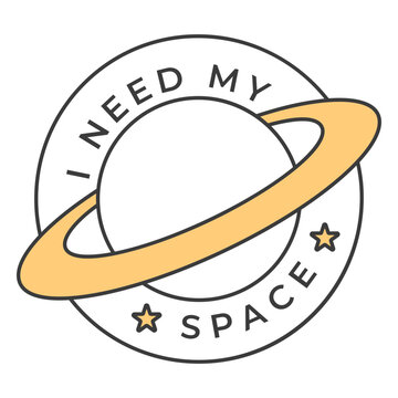 I need my space badge stroke