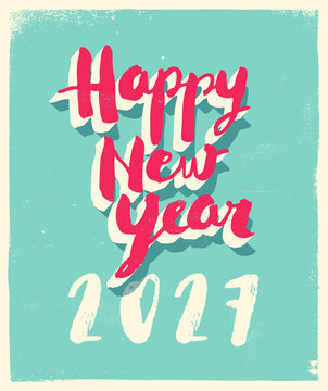  Happy New Year 2027! - Greeting card.