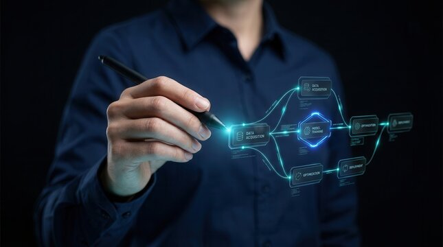 AI workflow automation improves business process management through digital system integration.
