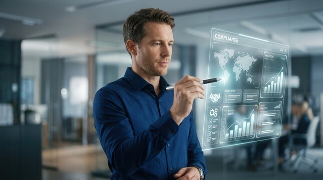AI-based management enhances compliance efficiency through automated document inspection.