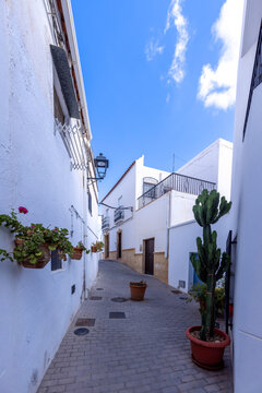A picturesque corner of the charming village of Lucainena de las Torres, Almer&iacute;a, Andalusia, Spain