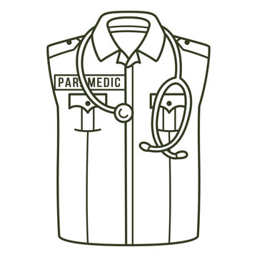 Paramedic uniform stroke