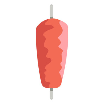 Kebab shawarma illustration