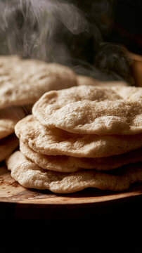 Fluffy traditional Kuttu ki Puri