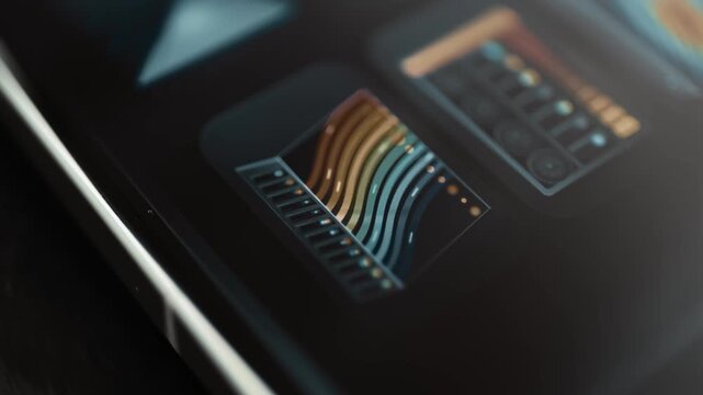 Airflow ribbons compare warm and cool thermal paths
