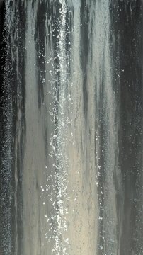 Abstract Waterfall Texture Metallic Silver and Gray Backdrop