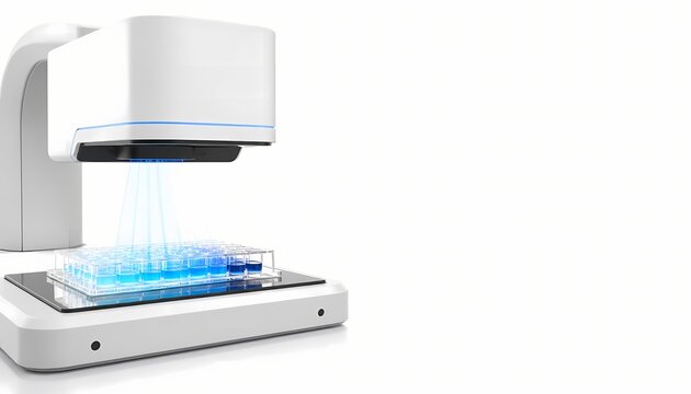 AI monitoring with a reaction to the color of the solution (AI Colorimetric Assay Reader)
