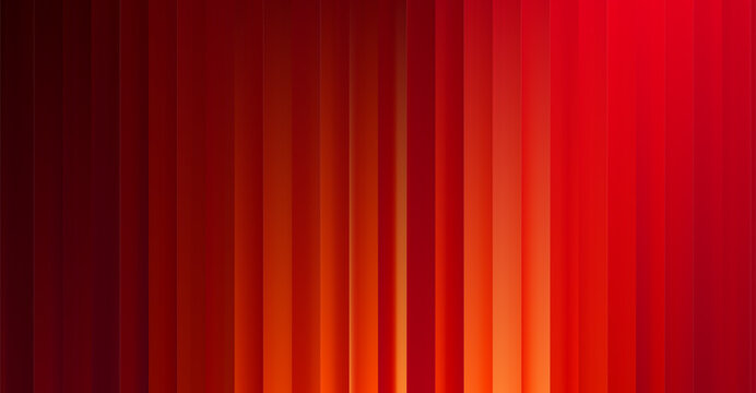 Red vertical stripe background. Deep crimson gradient