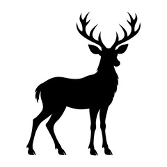 deer silhouette vector © Mohammad