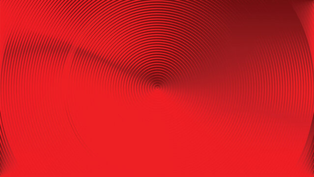 Abstract red background with circular ripple moire pattern abstract background circular gradient
