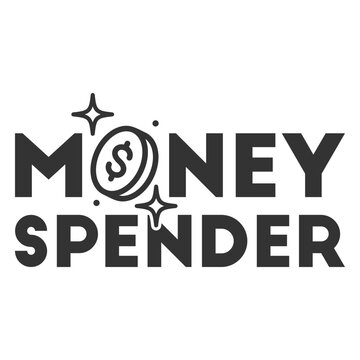 Money spender filled stroke quote