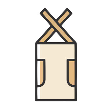 Illustration of a teepee tent icon