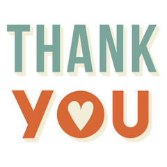 Obraz premium Thank you quote sign