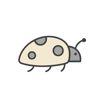 Cartoon ladybug illustration