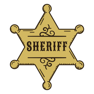 Sheriff Deputy star badge