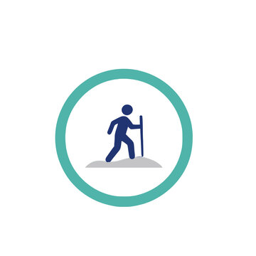 Hiker icon