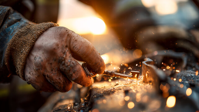 Sparking Key: Ignition of Opportunity and New Beginnings