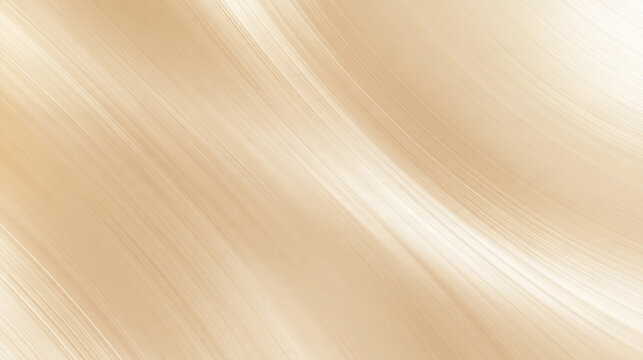 Abstract Beige Metallic Texture Background with Diagonal Light