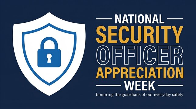 National Security Officer Appreciation Week Banner
