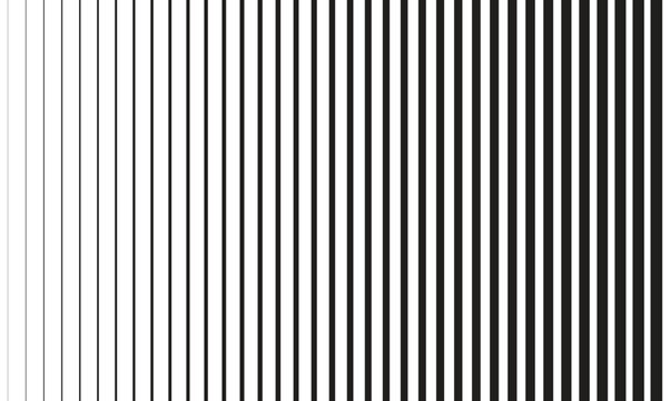 Abstract Black and White Vertical Stripe Pattern Background