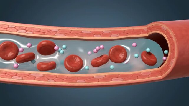 Primary Aldosteronism Visualization Showing Adrenal Hormone Excess and Renal Sodium Retention