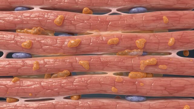 Cardiac Amyloidosis Showing Amyloid Deposition in Myocardium and Restricted Ventricular Filling