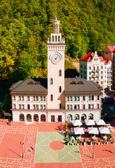 Rosa Khutor Town Hall, Sochi © saiko3p