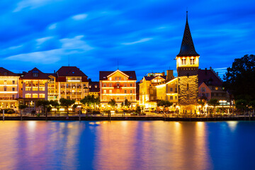 Fototapeta premium Lindau old town in Bavaria, Germany