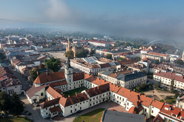 Nowy Sącz widok z lotu ptaka, wrzesień 2026 © Maciej G. Szling