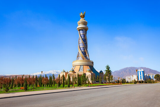 The Istiklol complex in Dushanbe city, Tajikistan