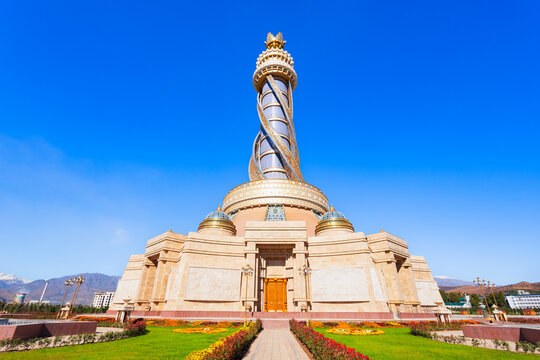 The Istiklol complex in Dushanbe city, Tajikistan