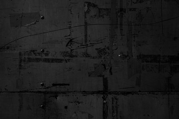  Textura de pared de hormigón negro grunge oscuro. Fondo de superficie rugosa, oscura y sólida  transmite sobriedad, misterio y minimalismo industrial. © C.Castilla