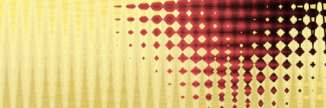 Abstract white and Red Halftone Halation Background