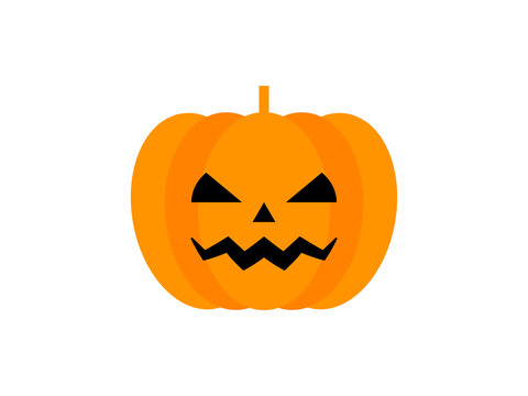 ハロウィンのジャック・オー・ランタンアイコン