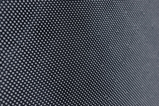 Macro Close Up of Black Digital LED Billboard Screen Pixels Backdrop