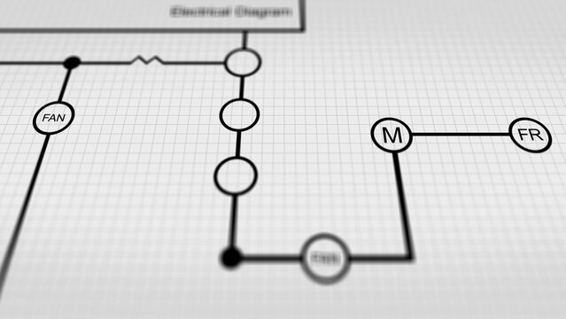 An Generic Electric Diagram for a Circuit for Electrical Code V30