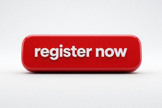 Red button with white text says register now. This clickable element prompts users to sign up for a service or event. Its clean design suits web applications.