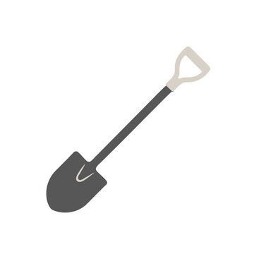 Shovel isolated on transparent background